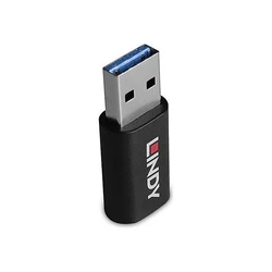 Αντάπτορας USB Lindy USB 2.0 Typ A an C Datablocker
