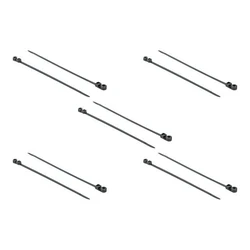 Δεματικά Καλωδίων Delock with fastening eyelet L400xW7.6mm blue 10 pcs.