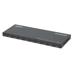 HDMI-Splitter Manhattan 4K60Hz 8-Port with Downscaling