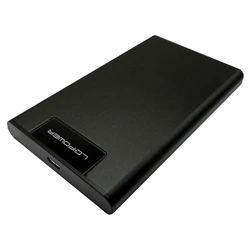 Θήκη για Σκληρό Δίσκο LC-Power Geh 6.3cm (2,5") SATAIII>USB3.2 LC-25U3-C4 (Alu)