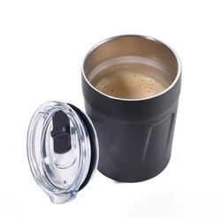 Θερμός Troika mug ESPRESSO DOPPIO Black