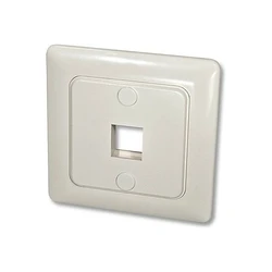 Πρίζα Δικτύου Lindy wall connection box for 1 Keystone wall DE cover 80x80