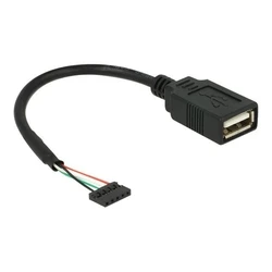 Καλώδιο USB Delock USB Pinheader 5Pin -> A F/F 0.15m