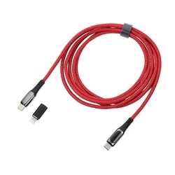 Καλώδιο USB Troika Charging SPEEDY XL Red