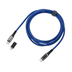 Καλώδιο USB Troika Charging SPEEDY XL Blue