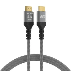 Καλώδιο HDMI EFB High-Speed m. Ethernet 4K60Hz 2,0m Gray