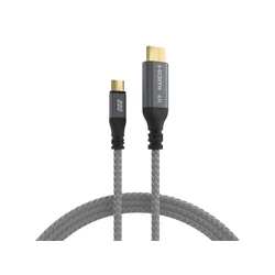 Καλώδιο HDMI EFB USB-C 4K30Hz 1,8m Gray