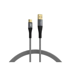Καλώδιο EFB USB-A to USB-C 60W QC 3A 3m Gray