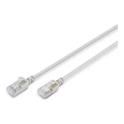Καλώδιο Δικτύου Digitus CAT 6A F/FTP Slim 2,00m Gray