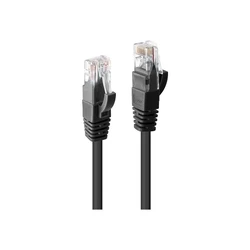 Καλώδιο Δικτύου Lindy Cat6 U/UTP Black 7.50m