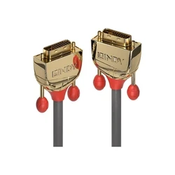 Καλώδιο DVI-D Lindy Dual Link Gold Line 10m