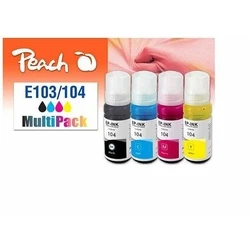 Μελάνι Συμβατό Peach Epson 103/104 Multipack bk,c,m,y