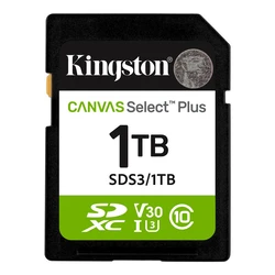 Κάρτα Μνήμης SDXC 1TB Kingston Canvas Plus Gen3 C10
