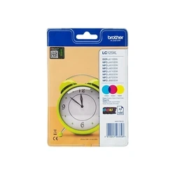 Μελάνι Brother LC-125XLRBWBP Rainbow blister color ink set