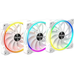 Case Fan 12cm Alpenfoehn Wing Boost 3 ARGB High Speed - Black, 3 pc(s)