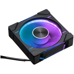 Case Fan 12cm Phanteks D30 PWM Reverse Airflow D-RGB Black