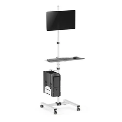 Βάση Monitor Maclean stand cart, on wheels, max 17"-32", max 20kg, MC-793