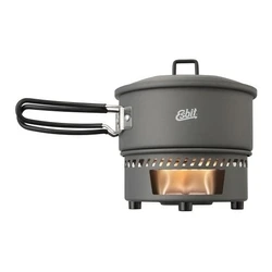 Θερμός Esbit Cookset for solid fuel Pot 1 L Aluminium
