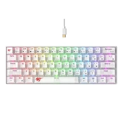Πληκτρολόγιο Gaming Havit KB903L - (transparent White)