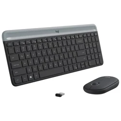 Σετ Πληκτρολόγιο Και Ποντίκι Ασύρματο Logitech Slim Combo MK470