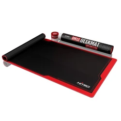 Mousepad Nitro Concepts DM12 Gaming Black, Red