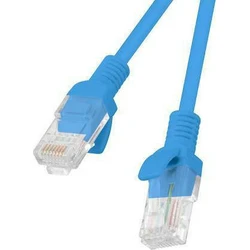 Καλώδιο Δικτύου Lanberg PCU5-10CC-0050-B Blue 0.5 m Cat5e U/UTP (UTP)