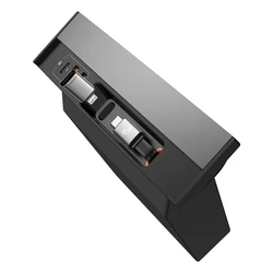 Φορτιστής Αυτοκινήτου Baseus T-Space HUB for Tesla incl Cable Black