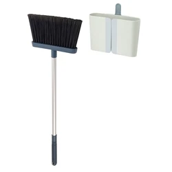 Σκούπα Joseph Joseph CleanStore Blue Wall-mounted Broom