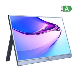 Arzopa A1S 14 ιντσών Φορητή Οθόνη IPS FHD 1920x1080 HDR Silver Gray