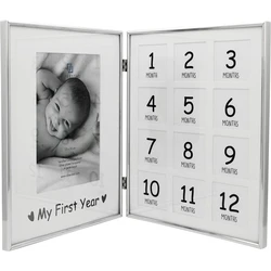 Κορνίζα Zilverstad My First Year 13Fotos Metal silver plated 7614231