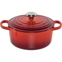 Κατσαρόλα Le Creuset Signature Bräter rund 18 cm kirschrot