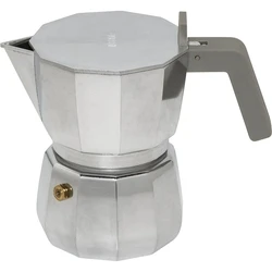 Μπρίκι Espresso Alessi Espresso Moka DC06/3 silver
