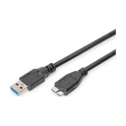Καλώδιο USB Digitus 3.0 connection - USB Type-A/Micro USB Type-B - 1 m