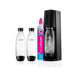 Παρασκευαστής Σόδας SodaStream Terra Valuepack QC Black incl 2 bottles (1012812310)