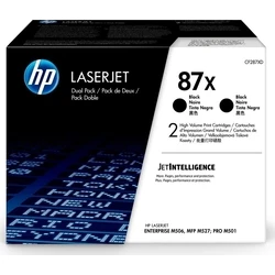Toner HP Cartridge No 87X  Black (CF287XD)