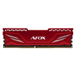 Μνήμη RAM Σταθερού DDR4 16GB AFOX Gaming Red [1x16GB 3200MHz DIMM CL16]