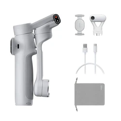 Gimbals Κινητών Insta360 Flow 2 AI Tracker Bundle/ Stone Gray