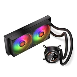Υδρόψυξη Επεξεργαστή Krux HydroGlance 240 ARGB LCD