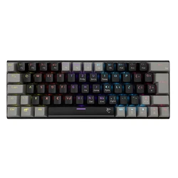 Gaming Πληκτρολόγιο White Shark Wakizashi-2 Black-grey US blue switch