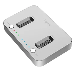 Docking Station Σκληρών Δίσκων Logilink 2x M.2 NVMe - USB-C 3.2