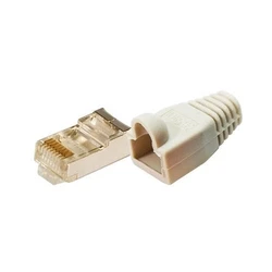 Βύσματα Δικτύου Logilink Patchplug RJ45 Cat5e Shielded 100pcs Gray