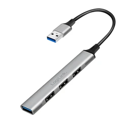 USB Hub Logilink 4 Port, USB-A 3.0 passive