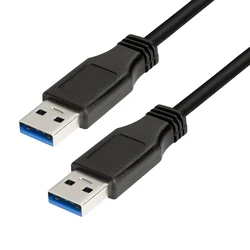 Καλώδιο USB Logilink USB-A 3.0 (M) <--> USB-A 3.0 (M) Black