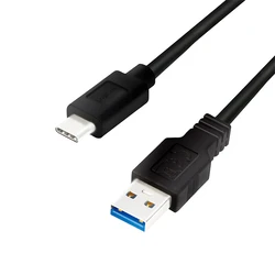 Καλώδιο USB Logilink USB-C 3.0 (M) <--> USB-A (M) 0.15m Black