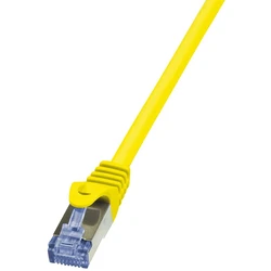 Καλώδιο Δικτύου Logilink RJ45 3.00m Yellow Cat6A S/FTP