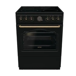 Κουζίνα Κεραμική Gorenje GECS6B70CLB Black