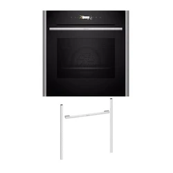 Φούρνος Εντοιχιζόμενος Neff NOV60E2M0 B29CR3AY0 & Metallic Silver Flex