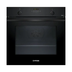 Φούρνος Εντοιχιζόμενος Pitsos PH33M41B3 Black