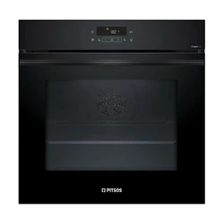 Φούρνος Εντοιχιζόμενος Pitsos PH38M21B3 Black