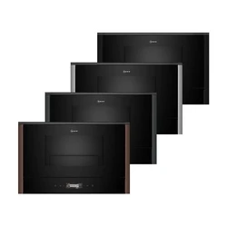 Φούρνος Μικροκυμάτων Neff NML38E0D0 NL9GR31Y1 & 38cm Deep Black Flex